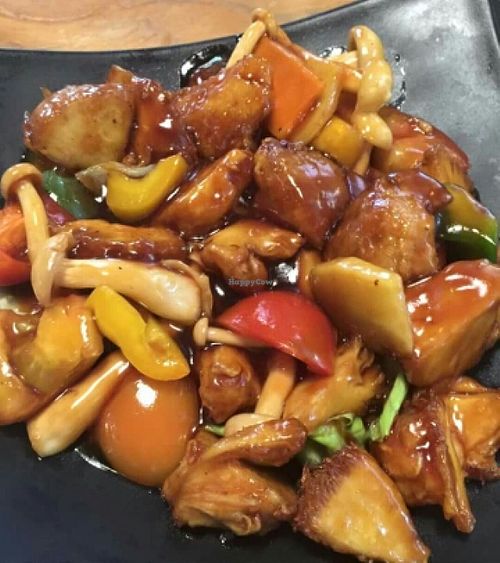 monkey head mushroom at D'life 蔬食 - Commonwealth in West Singapore