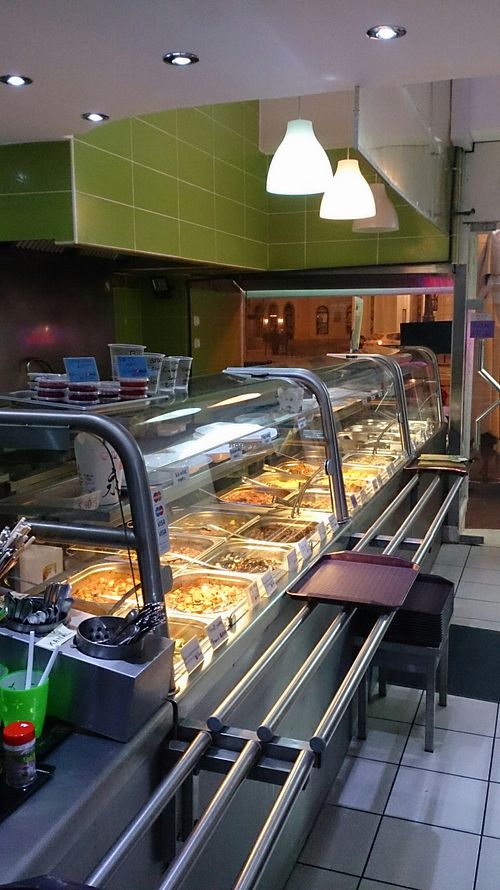 counter  at 96 Zen Etterem in Budapest