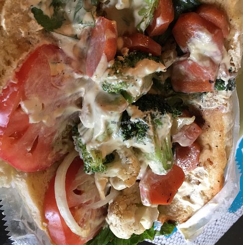 Veggie Sub - so good at NuVegan in College Park