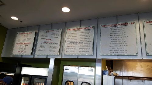 menu at NuVegan in College Park