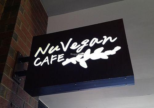 NuVegan sign at NuVegan in College Park