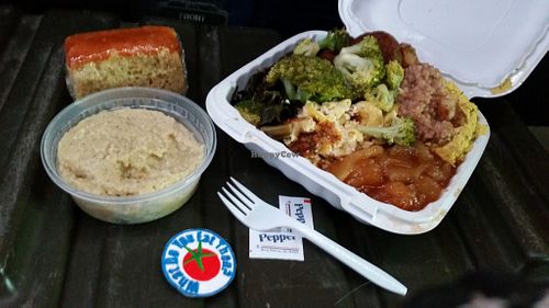 sampler plate from NuVegan at NuVegan in College Park