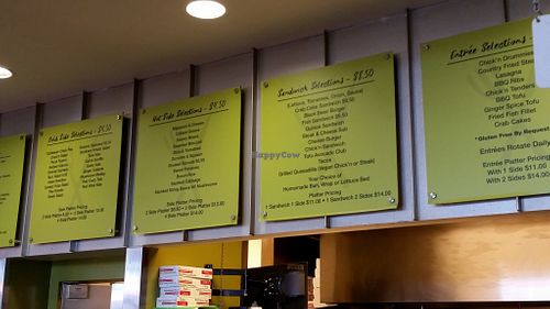 NuVegan menu at NuVegan in College Park