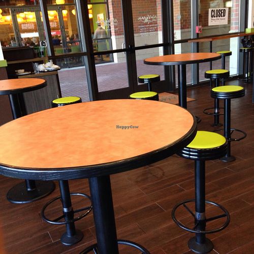 High seats at NuVegan in College Park