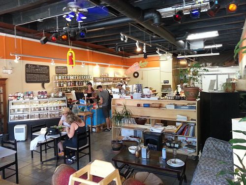 inside space at Eternal Abundance in Vancouver