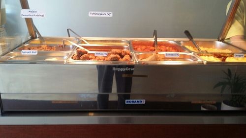 bain marie at Hare Krishna Food For Life in Fortitude Valley