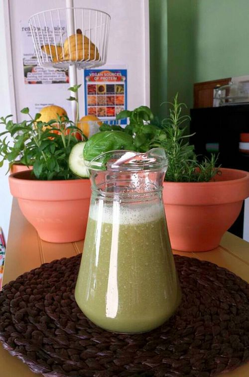 Fresh juice at Olokun in Torres Vedras