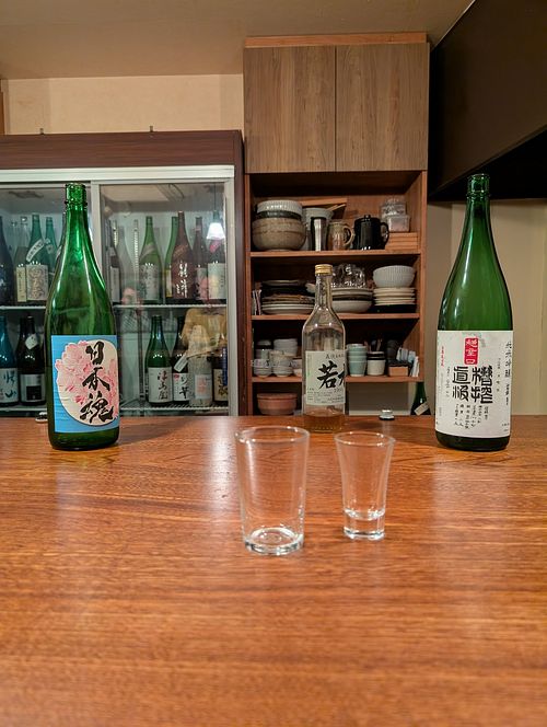  at Sake Bar Yoramu in Kyoto
