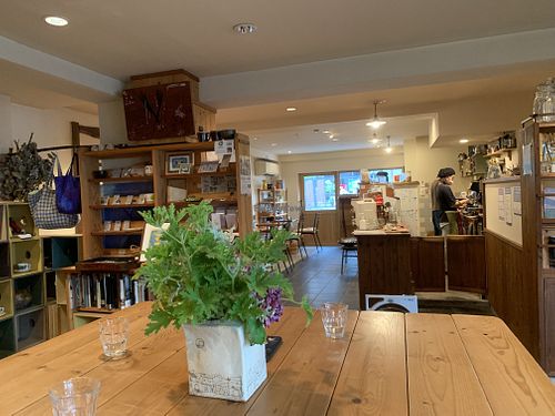 Cafe Phalam Interior at Phalam Cafe in Kyoto