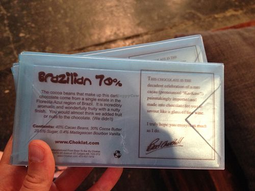 Each one is individually wrapped in-store! at Choklat in Calgary