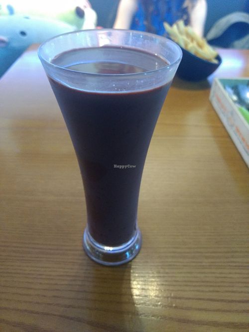 Cocoa and cinnamon drink. at nomVnom Bistro - Clarke Quay in Central Singapore