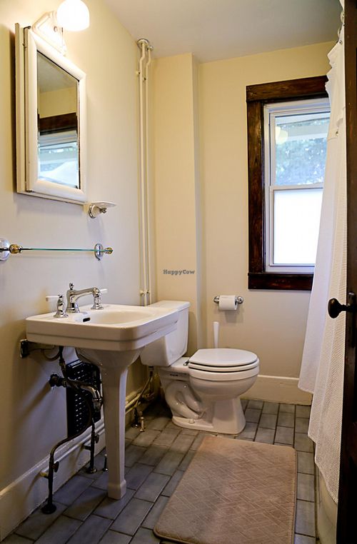 Bathroom at Tuxedo Cat Bed and Breakfast in Ithaca