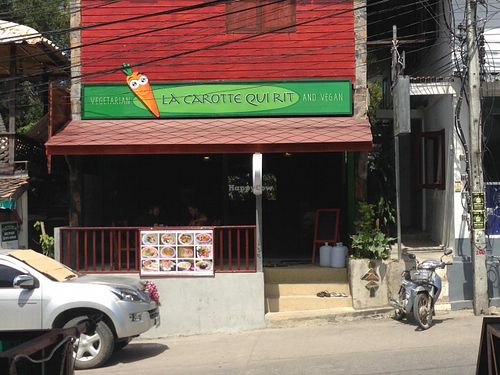 front view at La Carotte Qui Rit in Koh Tao