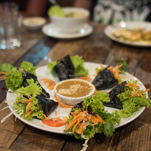 Nori Rolls at La Carotte Qui Rit in Koh Tao