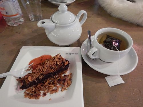 Vegan chocolate tart  at Veg & Veg in Florence