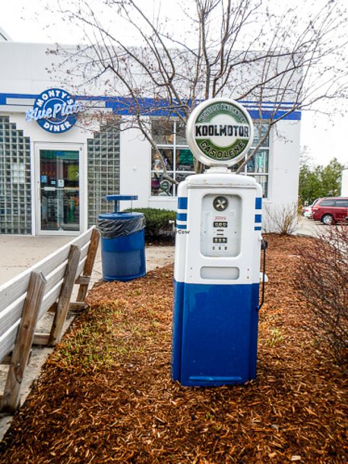 outside at Monty's Blue Plate Diner in Madison