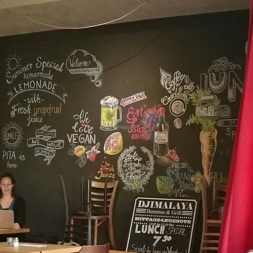 We love vegan at Djimalaya in Berlin