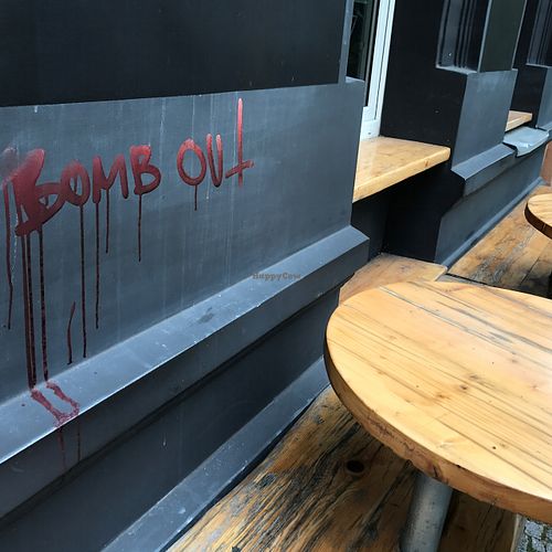 outside at Barkett in Berlin