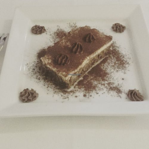 Raw Vegan Tiramisu at Pinzimonio in Venice