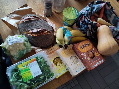 Today's shopping at Tant Gurka in Lund