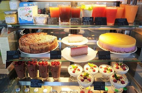 desserts at Vegus Bar in Rzeszow