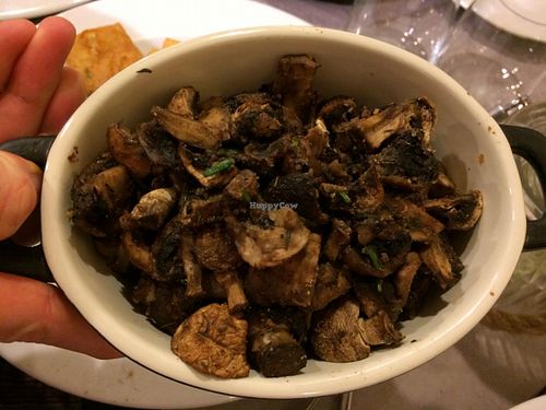 Delicious mushrooms with herbs.  at Mercadante Specialites Siciliennes in Nimes