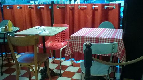 salle de restaurant at Pancake Fever in Caen