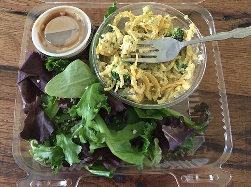 raw Mac n cheeze at The Juice Box in Lakeland