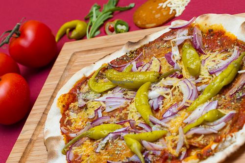 Pizza: Salami-Pepperoni at Vistro in Hamburg