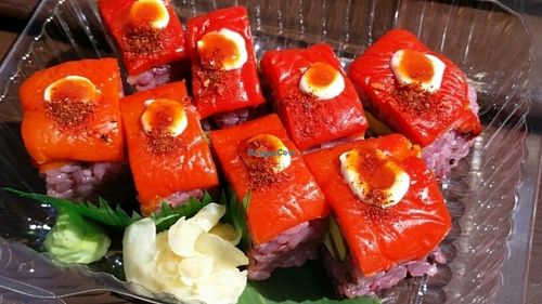 spicy rolls at The Root in Wroclaw