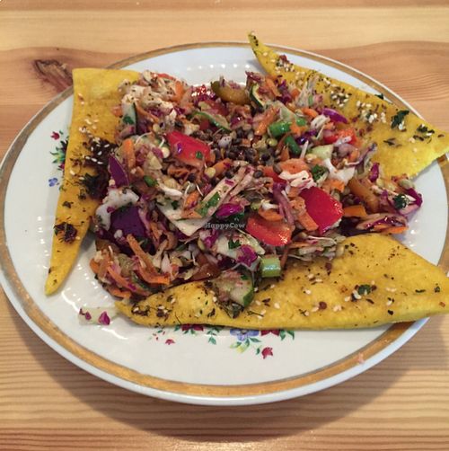 Salad at Laimes Skonis in Klaipeda