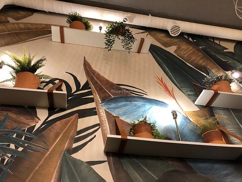 Interior at Mango Vegan Street Food - Bracka in Warsaw