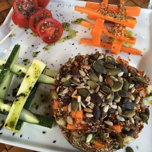 quinoa salad at Caos in Ibiza