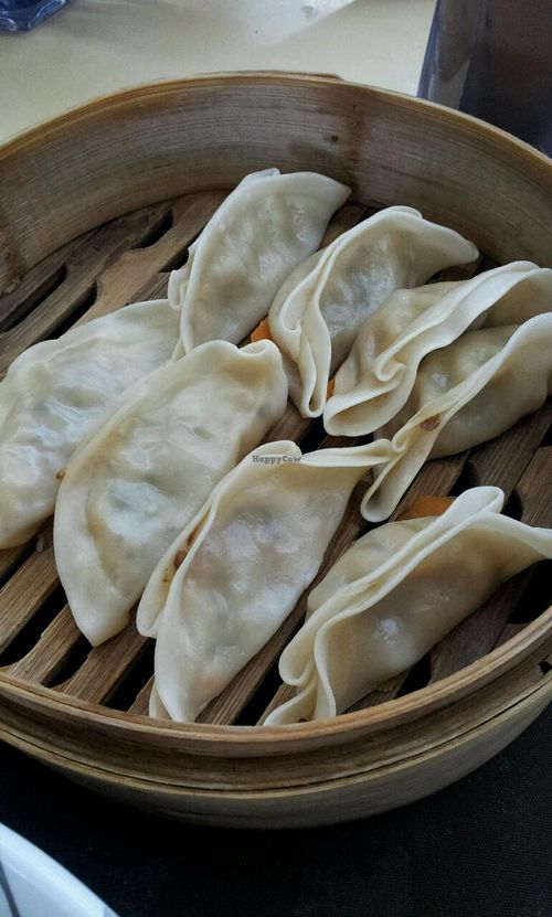 steamed dumpling  at Henry Vegetarian in East Singapore