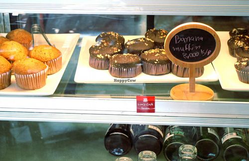 Muffins at Lin's Cafe in Savannakhet