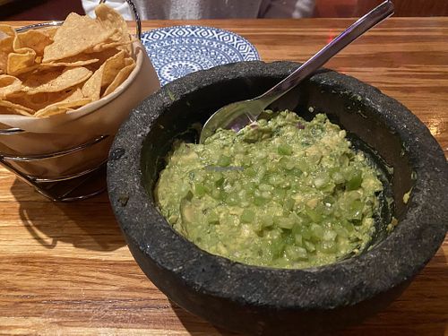 Guacamole and chips   at China Poblano in Las Vegas