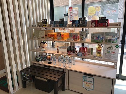 Little shop at Sekai Cafe - Asakusa in Tokyo