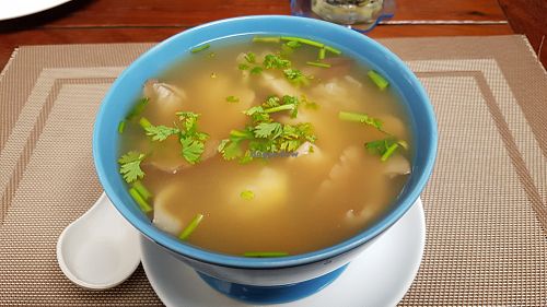 Tom yam soup at Veggie Homemade Aurra Ammie in Pak Chong
