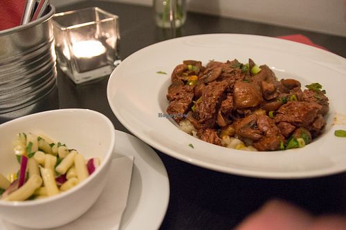 mushroom goulash at Jakobs in Bielefeld