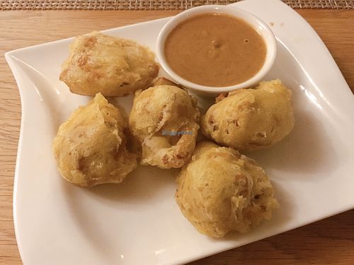 won ton at Veggie Delicious in Bielefeld