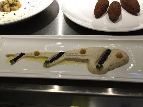 Truffle hummos. at Wild Thyme in Kowloon