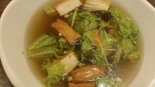 healthy  soup at ComBi Cafe in East Singapore