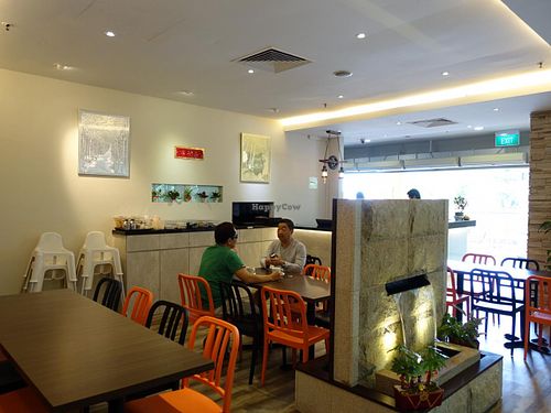 cafe interior at ComBi Cafe in East Singapore