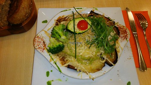 veg moussaka at Yerbabuena - Bordadores in Madrid