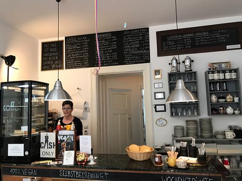Counter at Die Leckereienfabrik in Berlin