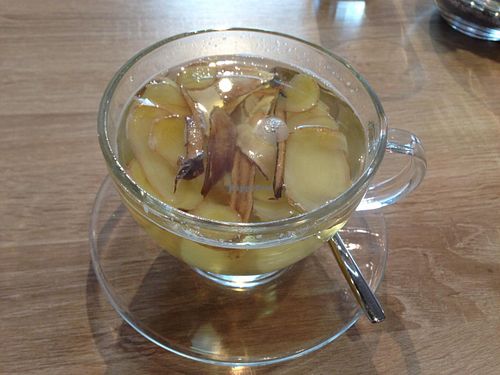 Ginger and licorice tea @ HanoiDeli, Hamburg at HanoiDeli in Hamburg