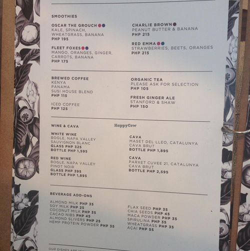 drinks! at SUSI in Metro Manila