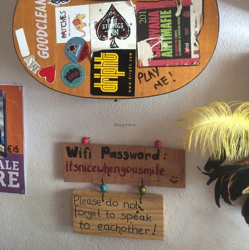 it's nice when you smile.  at Gugar in Valletta