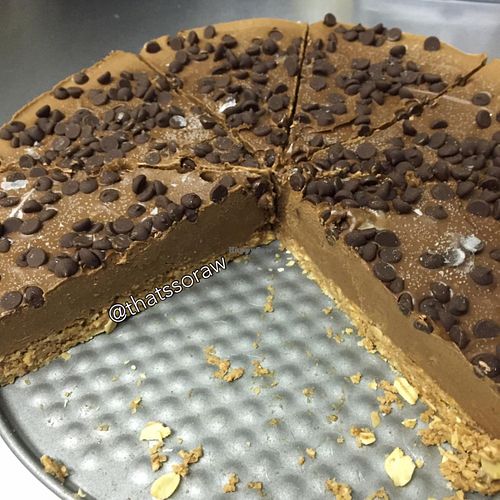 Chocolate pudding pie at That's So Raw in Jacksonville