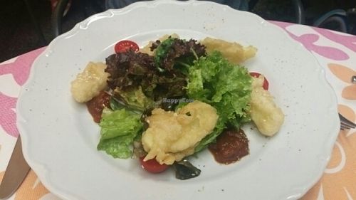 fried zucchini at Kaufmann Kaufmann in Villach